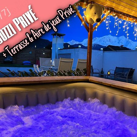 Rooftop 1 - Jacuzzi Prive Au Pied Du Monte-Blanco Sallanches Exterior foto