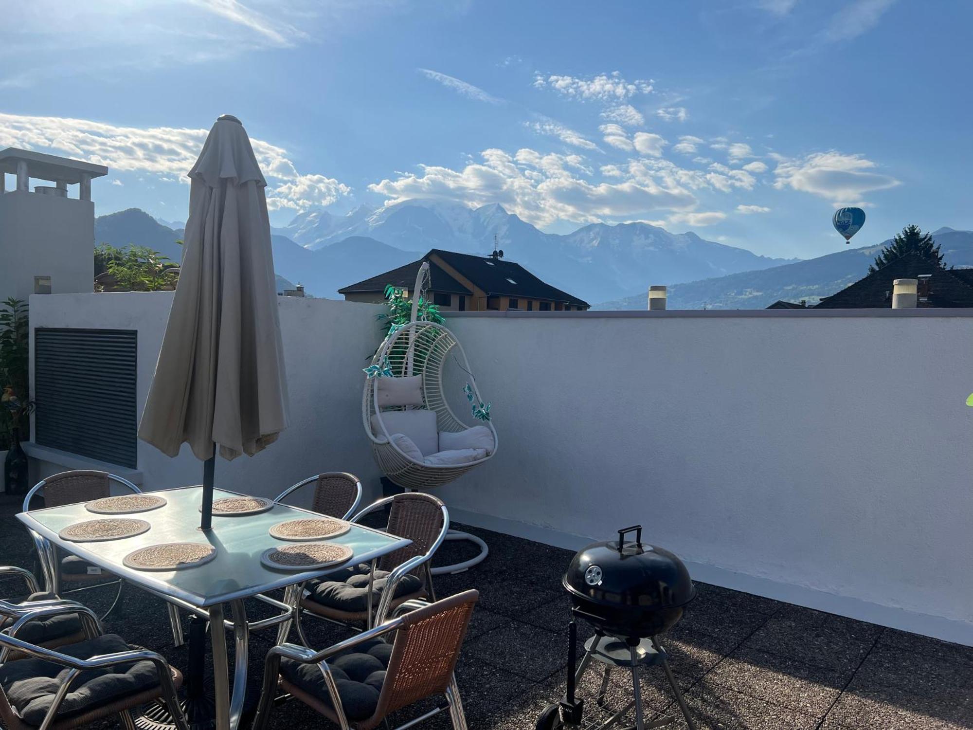 Rooftop 1 - Jacuzzi Prive Au Pied Du Monte-Blanco Sallanches Exterior foto