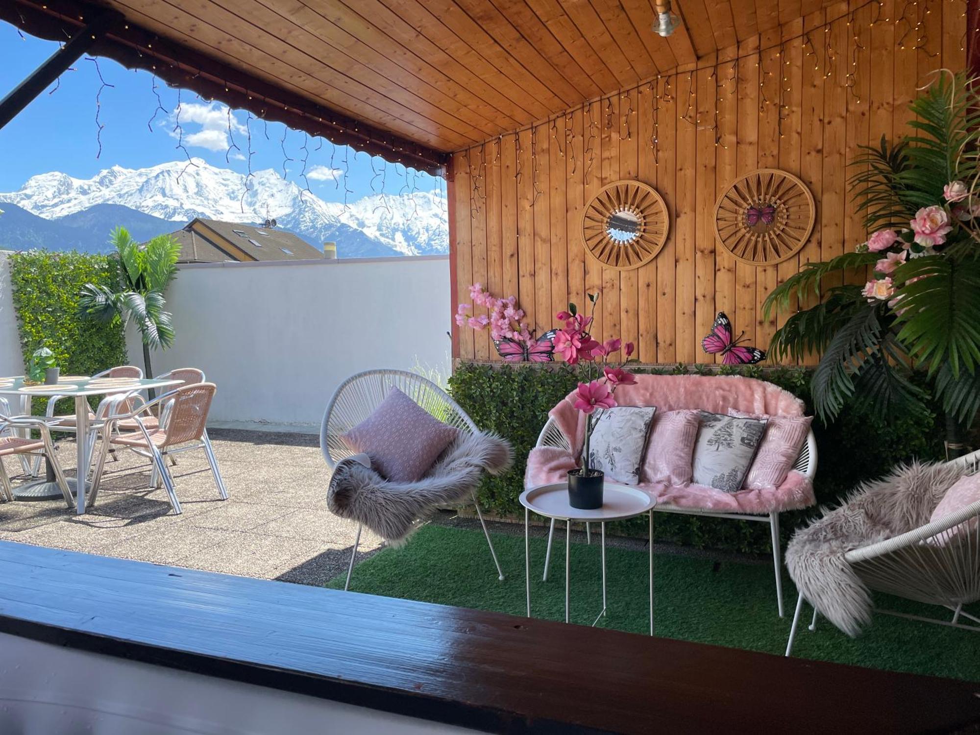 Rooftop 1 - Jacuzzi Prive Au Pied Du Monte-Blanco Sallanches Exterior foto